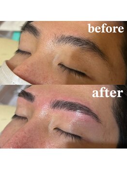 メンズアイブロウ バイ ルシア(men'sアイブロウ by lucia)/ハリウッドブロウ×眉ワックス