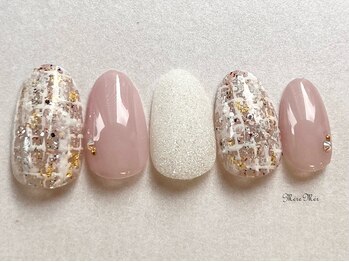 パラジェル認定サロン メールメール 池袋店(MereMer)/ツイードネイル