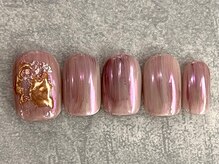 カラネイル 南森町店(calla nail)/pink×aurora