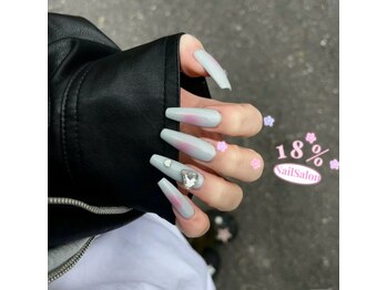 エイティーンパーセントネイル(18%ネイル)/スカルプネイル