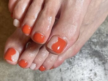サトリネイルルーム 西宮北口(satori nail room)/Foot nail...♪