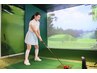 【乗り換え特典・初月会費無料】ゴルフ体験メニュー　60分　¥5,500→無料