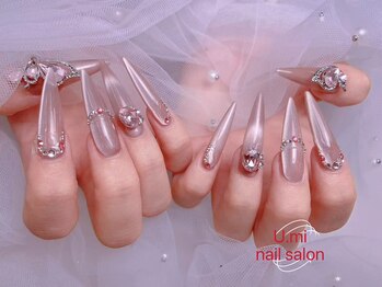 ユミ(U mi)/チップ長さ出しワンホンネイル