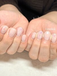 ハートホロネイル　byあやか