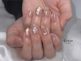 春ニュアンスネイル