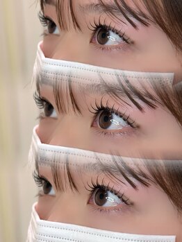 アイラッシュサロン モアナ 光明池店(MOANA)の写真/LEDエクステで持続力UP！下がりまつ毛も美しく★豊富な種類で理想の目元へ♪
