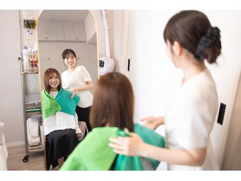 メタモルフォーゼ 名駅店(Metamorphose)の写真/パーソナルカラー診断で理想の自分へ♪エステだけじゃないトータルビューティーで晴れ舞台をサポート！
