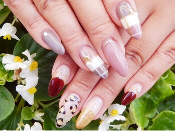 フラッシュネイル SORIO宝塚店/除去付デザイン定額コ-ス◇