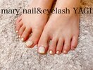 きれいめフットネイル