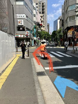 ロレインブロウ 川崎店/当店までの道のり　2