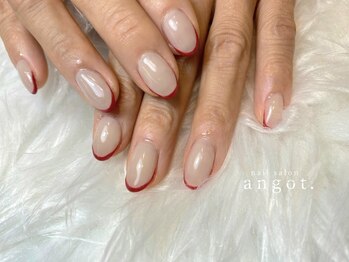 アンガット(angot.)/スキニーフレンチネイル