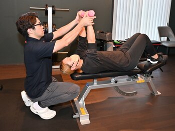 カネゴン整骨院の写真/整骨院だからこそ体に負担をかけすぎないトレーニング指導！パフォーマンス向上や代謝促進にも繋がる