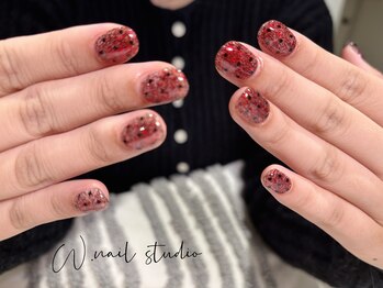 ダブリューネイルスタジオ(W.nail studio)/フラッシュドット