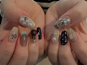 アイネイルズ 渋谷店(I nails)/【Kana.y】カラフルニュアンス