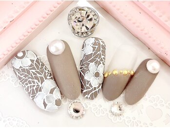 ヒロネイル(Hiro Nail)/手書きレースデザイン