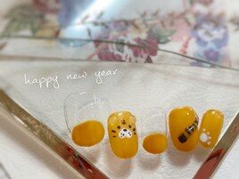 2022年　お正月・成人式ネイル！