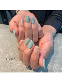 ちゅるんパラジェルカラーネイル