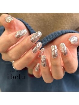 イベル 京橋店(ibelu)/ミラーネイル