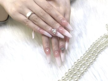 クイーンネイル 新宿(Queen nail)/長さ出しベビーブーマーデザイン