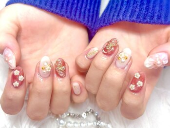 ノワ 横浜(Noix)/成人式ネイル♪