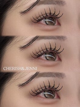 チェリッシュ アンド ジェニ(CHERISH&JENNI)/フラットラッシュ/束間/ワンホン