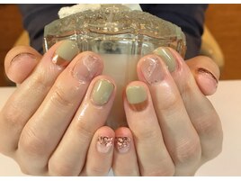 秋ネイル/ニュアンスネイル