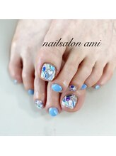 アミ(ami)/ステンドグラスネイル