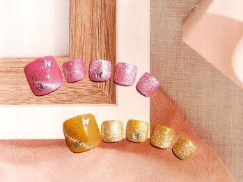 ブリオン 六本松店(Bullion)/シャイニングバタフライネイル