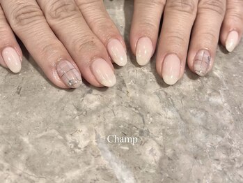 チェックネイル