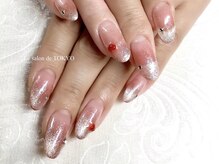 サロンド トウキョウ(Le salon de TOKYO)/ピンクのマグネットネイル