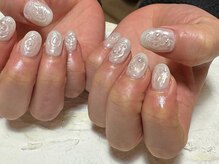 デューネイルスタジオ(dew nail studio)/ぽこぽこwhite