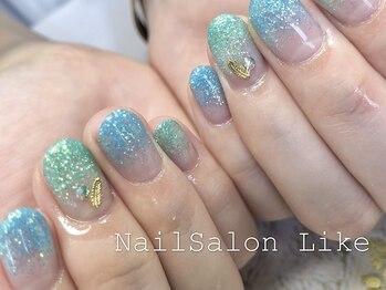 ライク(Like)/ラメグラデーション