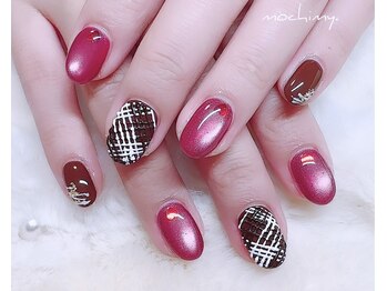 モチミィ(mochimy.)/*バレンタインネイル*
