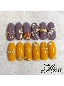 ネイルズアジュール イオン上越店(NailsAzur)/オプションストーンアート