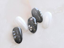 フラワー☆パール☆透明感クリア