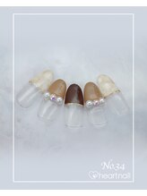 はあとねいる 京田辺店/ハンドネイル：No.34
