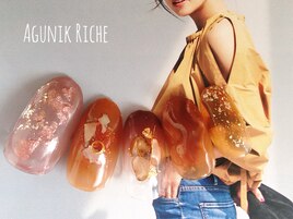 【ニュアンスネイル】