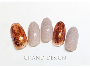 グランドデザイン 大垣店(GRAND DESIGN)/箔ネイル