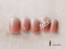 アイネイルズ 横浜EAST店(I-nails)/フリルビジューベイビーブーマー