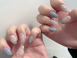 さくらんぼネイル