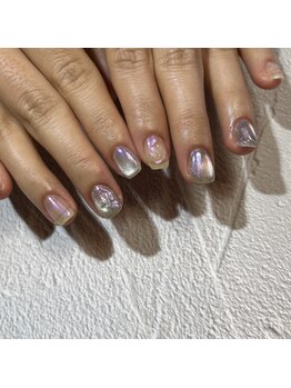 リファインネイル(refinenail)/オーロラマグネットネイル