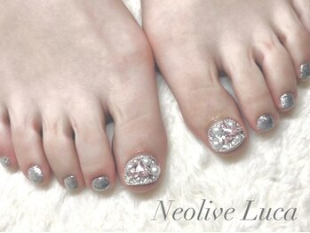 ネオリーブルカ 御茶ノ水店(Neolive Luca)の写真/【フットワンカラー￥5500☆】季節を先取り秋ネイル☆キレイかわいい足元でおしゃれ上級者に☆60min
