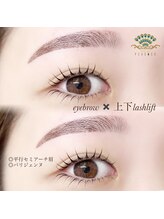 ピーコック(peacock)/アイブロウと上下パリジェンヌ