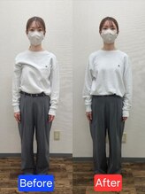 最後の整体 練馬駅前院/肩こりでお悩みの方の姿勢変化