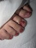 【メンズネイリストRYO】FOOT | ワンカラー¥3500(オフ込み)