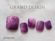 グランドデザイン 穂積店(GRAND DESIGN)/パープルネイル