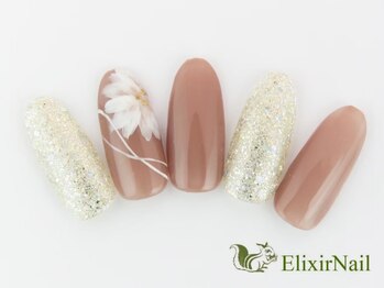 エリクサーネイル 心斎橋(Elixir Nail)/定額aシンプル/クーポン使用