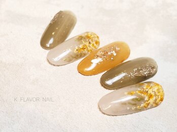 ケー フレーバー ネイル(K flavor nail)/【春先取り】Mimosa 4種　¥9350
