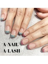 エーネイル エーラッシュ(A-NAIL A-LASH)/フレンチネイル【倉敷】