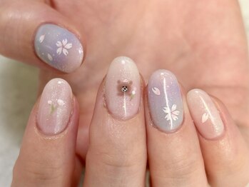 リリ(Rili)/【Iwasawa限定】桜ネイル